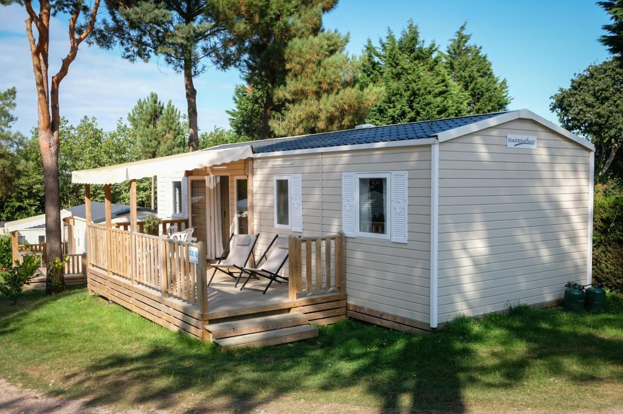Mobil Home Xxl 4 Chambres - Camping Du Vieux Moulin Vensac Exterior foto